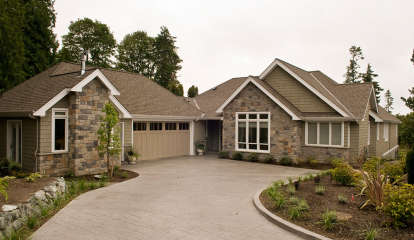 European House Plan #2559-00144 Elevation Photo