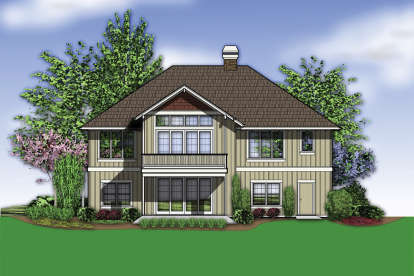 Traditional House Plan #2559-00145 Elevation Photo