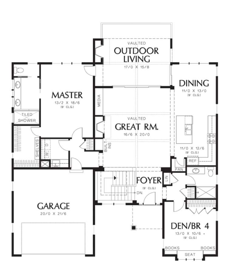 House Plan House Plan #11922 Drawing 2