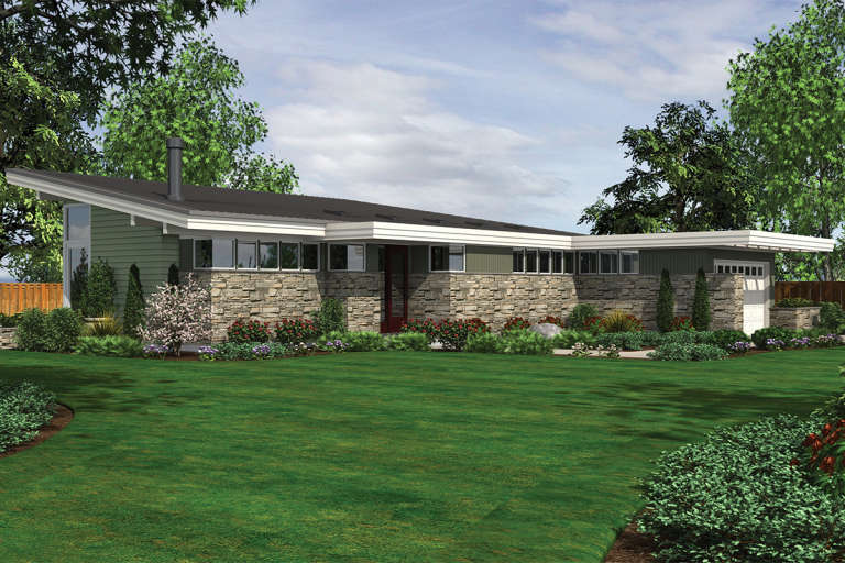 House Plan House Plan #11924 Front Elevation 