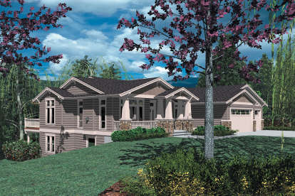 Craftsman House Plan #2559-00151 Elevation Photo
