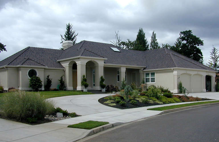 European House Plan #2559-00157 Elevation Photo