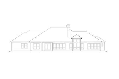 European House Plan #2559-00157 Elevation Photo