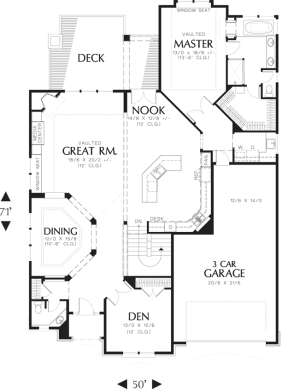 Floorplan 2 for House Plan #2559-00160