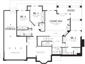 Basement  for House Plan #2559-00163