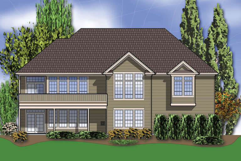 Traditional House Plan #2559-00164 Elevation Photo