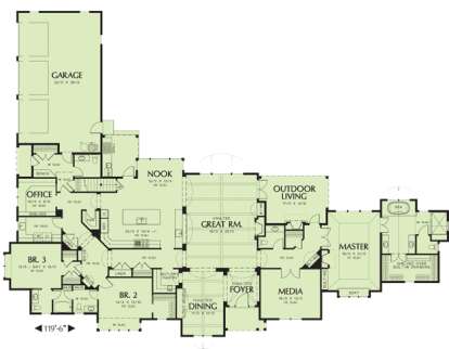House Plan House Plan #11944 Drawing 1