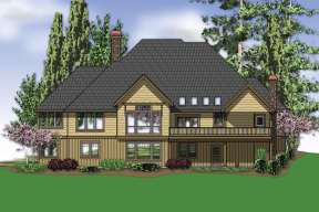Craftsman House Plan #2559-00168 Elevation Photo