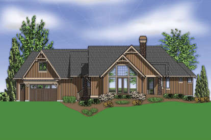 Craftsman House Plan #2559-00169 Elevation Photo