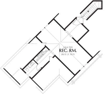 Rec Room for House Plan #2559-00169