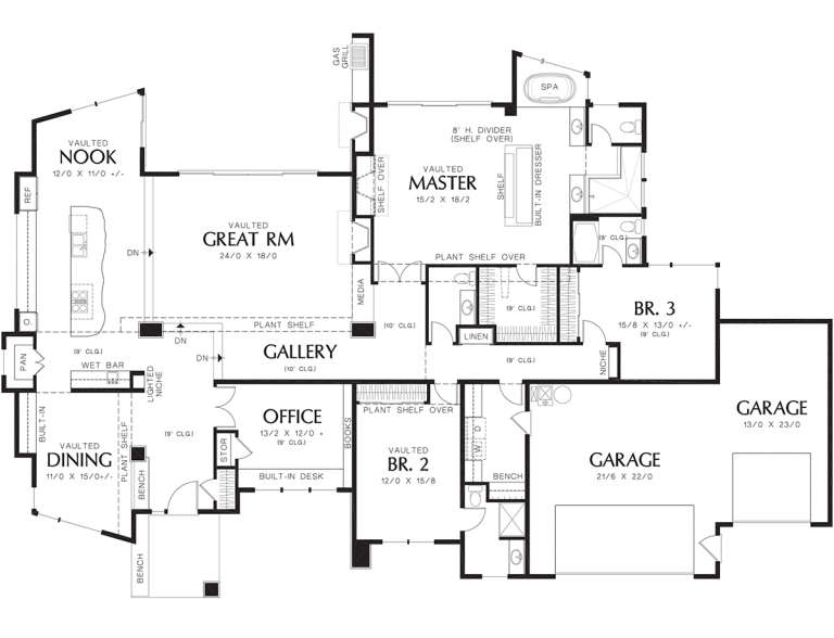 House Plan House Plan #11948 Drawing 1
