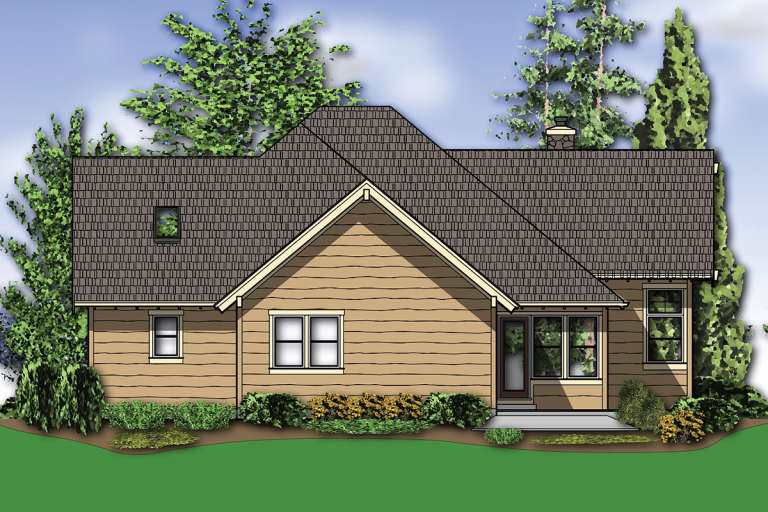 Craftsman House Plan #2559-00172 Elevation Photo