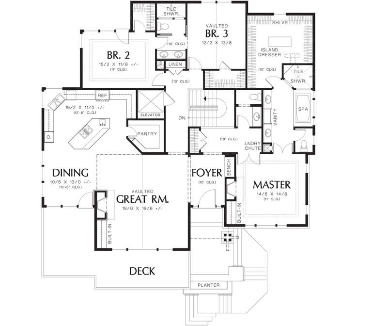 House Plan House Plan #11949 Drawing 1