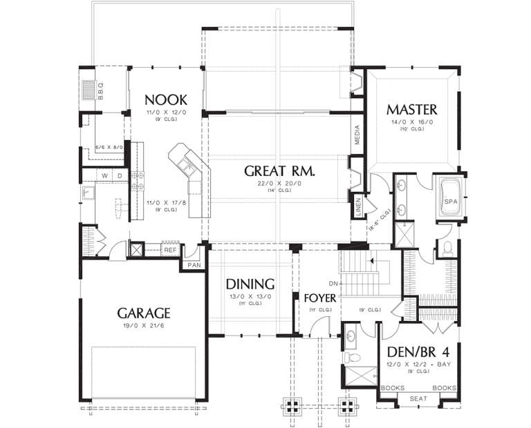 House Plan House Plan #11950 Drawing 1