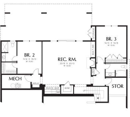Basement  for House Plan #2559-00173