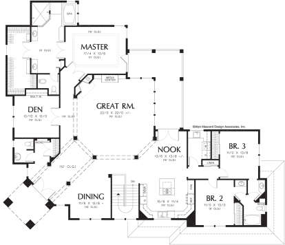 Main Floor  for House Plan #2559-00175
