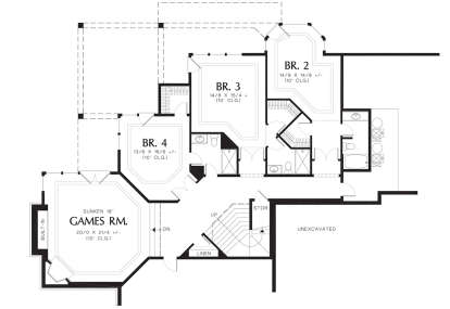 Basement  for House Plan #2559-00177