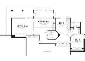 Basement  for House Plan #2559-00179