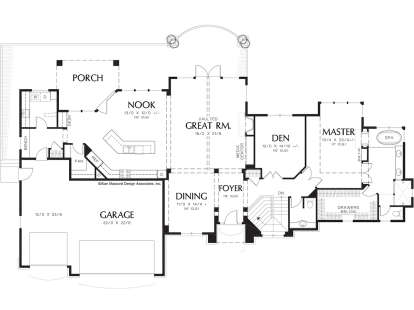 Main Floor  for House Plan #2559-00180