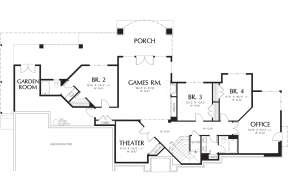 Basement  for House Plan #2559-00180