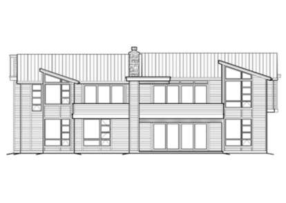 Mid Century Modern House Plan #2559-00183 Additional Photo