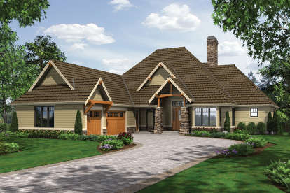 Mountain House Plan #2559-00187 Elevation Photo