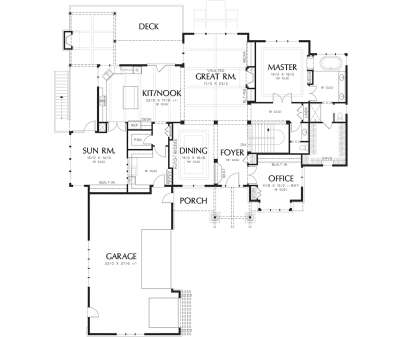 Main Floor  for House Plan #2559-00187
