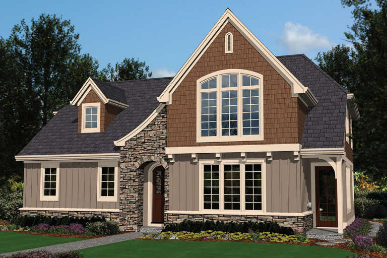 House Plan House Plan #11966 Front Elevation 