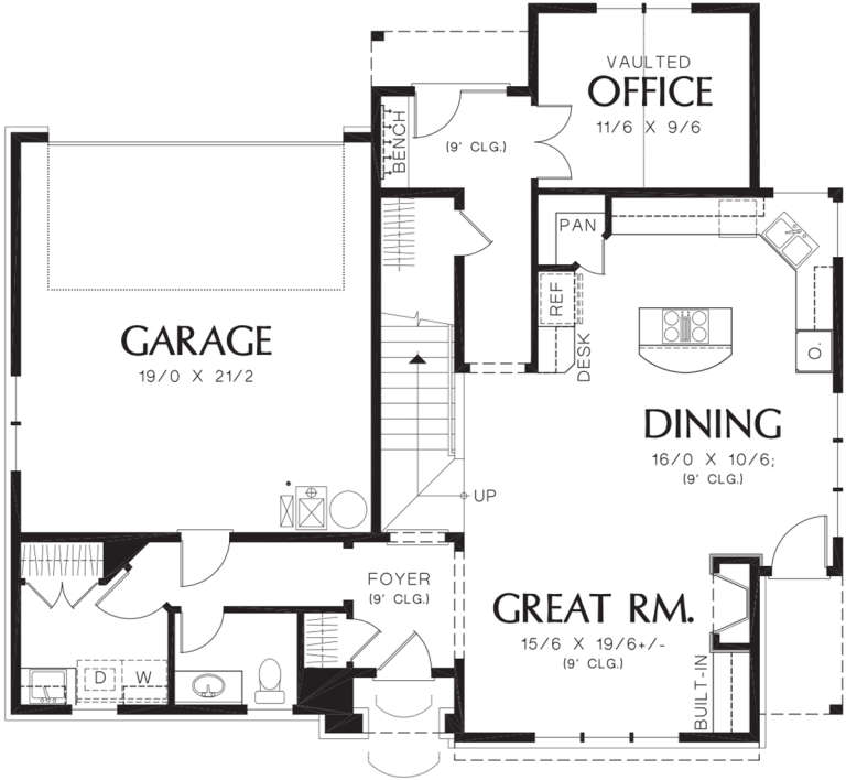 House Plan House Plan #11966 Drawing 1