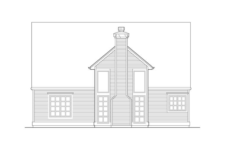 Cape Cod House Plan #2559-00192 Elevation Photo