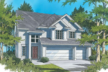 Traditional House Plan #2559-00194 Elevation Photo