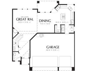 Main Floor  for House Plan #2559-00194