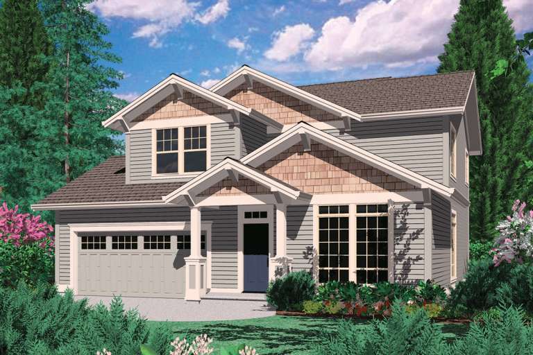 House Plan House Plan #11972 Front Elevation 