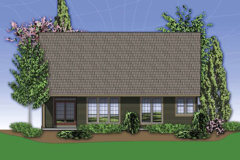 Small House Plan #2559-00199 Elevation Photo