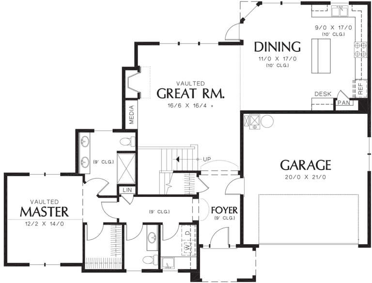 House Plan House Plan #11977 Drawing 1