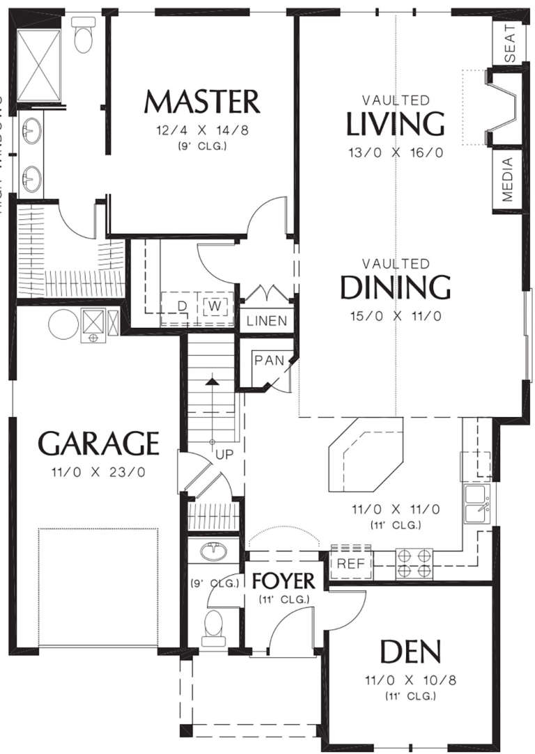 House Plan House Plan #11979 Drawing 1