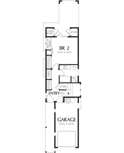 First Floor for House Plan #2559-00205