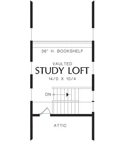 Second Floor for House Plan #2559-00205