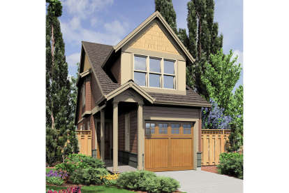 2 Bed, 2 Bath, 1272 Square Foot House Plan - #2559-00206