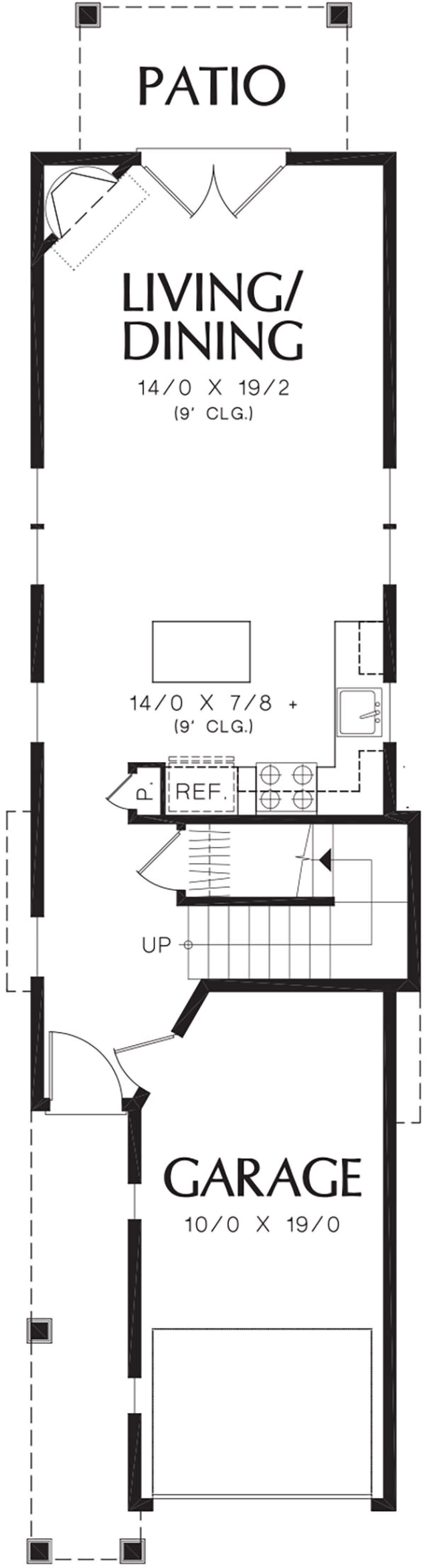Main Floor for House Plan #2559-00206