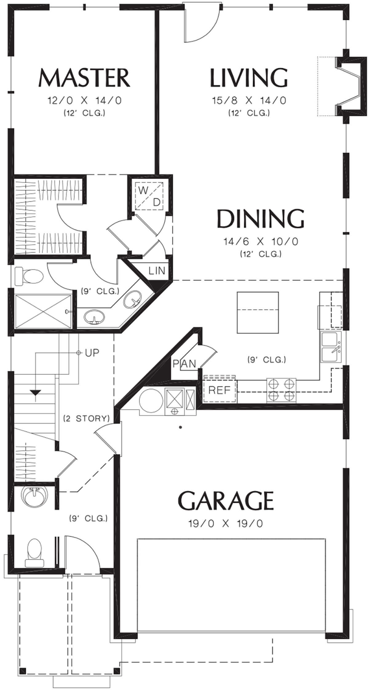 Main Floor for House Plan #2559-00210