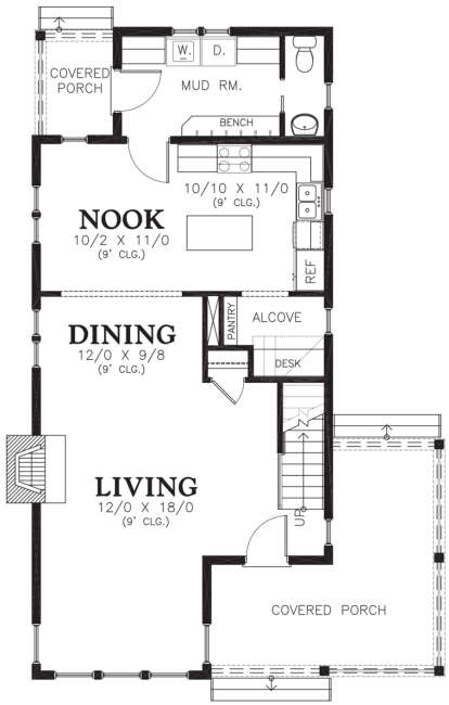 Main Floor for House Plan #2559-00211