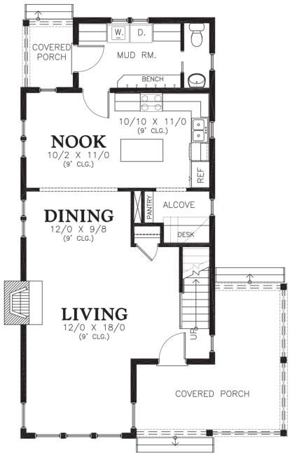 Main Floor for House Plan #2559-00211