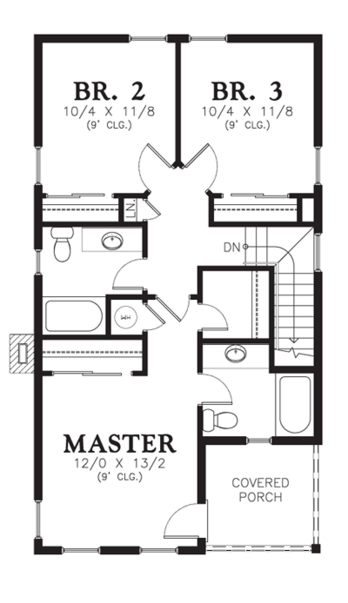 Floorplan 2 for House Plan #2559-00213