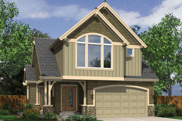 House Plan House Plan #11991 Front Elevation 