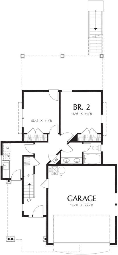 Main Floor for House Plan #2559-00214