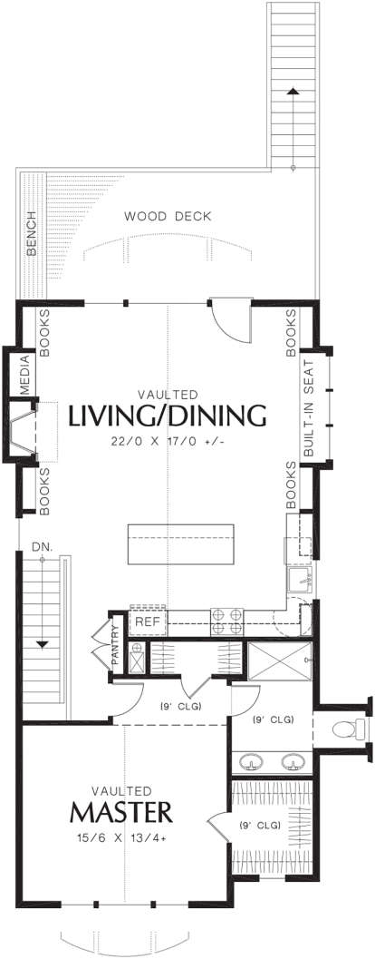 Second Floor for House Plan #2559-00214