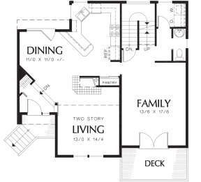 Main Floor  for House Plan #2559-00223