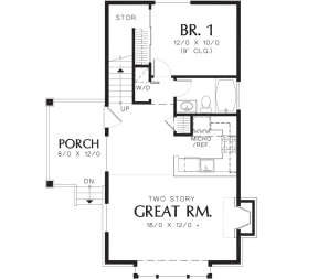 Main Floor  for House Plan #2559-00224