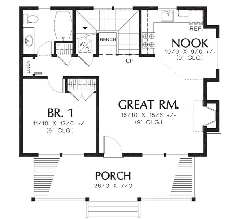 House Plan House Plan #12002 Drawing 1